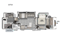 Wildwood 33TSX Floorplan