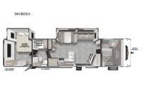 Wildwood 36VBDSX Floorplan Image
