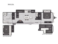 Retreat 391CLDL Floorplan Image