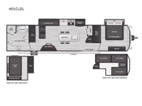 Residence 401CLDL Floorplan Image