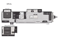 New 2024 Keystone RV Residence 40FLSL image