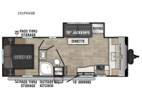 Sportsmen SE 231FKKSE Floorplan Image