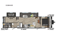 Sportsmen SE 332BHKSE Floorplan