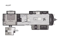 Residence 40LOFT Floorplan Image
