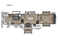 Durango Gold G387FLF Floorplan Image