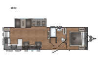 Shasta 30RK Floorplan Image