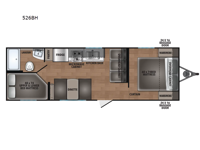 i-5 Edition 526BH Floorplan Image