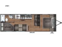 Shasta 29BH Floorplan Image