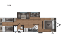 Shasta 31QB Floorplan Image