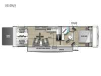 Stealth 3210SLX Floorplan Image