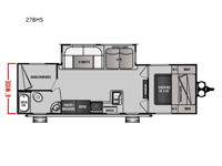 Surfside Limited 27BHS Floorplan Image