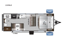Della Terra LE 220RBLE Floorplan