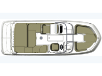 Bayliner VR6 Floorplan Image