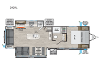 Delta 292RL Floorplan Image