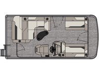 Venture - 17 FT Cruise Rear Bench Floorplan Image