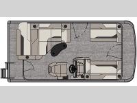 Venture - 17 FT Cruise Rear Bench Floorplan Image