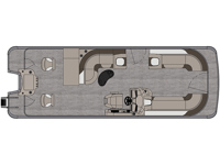 LSZ - 25 FT Rear Fish Floorplan Image