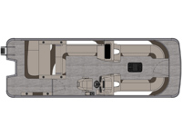 LSZ - 25 FT Versatile Rear Bench Windshield Floorplan Image