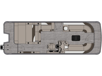 LSZ - 25 FT Versatile Rear Lounger Floorplan Image