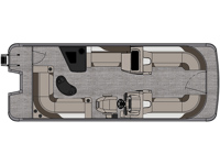 LSZ - 23 FT Elite Windshield Floorplan Image