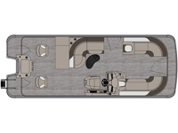 LSZ - 23 FT Rear Fish Floorplan Image