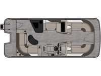 LSZ - 21 FT Elite Windshield Floorplan Image