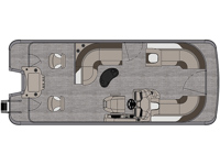 LSZ - 21 FT Rear Fish Floorplan Image