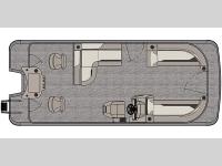 Venture 85 - 21 FT Rear Fish Floorplan Image