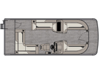 Venture 85 - 23 FT Elite Windshield Floorplan Image