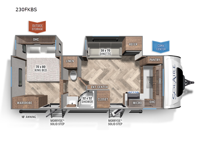 SolAire 230FKBS Floorplan Image