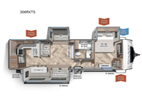 SolAire 306RKTS Floorplan Image