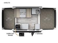 Rockwood Limited Series 1640LTD Floorplan