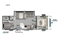 Salem Cruise Lite 26ICE Floorplan
