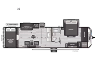 Raptor Carbon Series 32 Floorplan