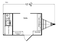 Retro 511 Floorplan Image