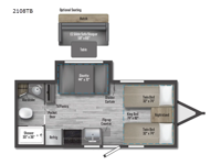 Micro Minnie FLX 2108TB Floorplan Image