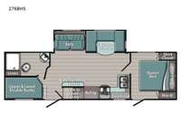 Conquest Supreme Series 276BHS Floorplan Image