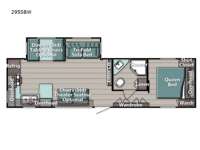 Conquest Supreme Series 295SBW Floorplan Image