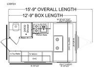 Xplorer 135FDX Floorplan Image