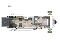 Puma Unleashed 27TH Floorplan Image