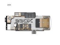 Nash 23CK Floorplan Image