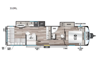 Longitude 310RL Floorplan Image