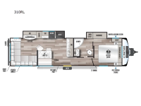 Longitude 310RL Floorplan Image
