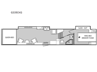 Genesis Supreme G335CKG Floorplan Image