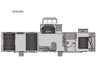 Genesis Supreme GCKS395 Floorplan Image