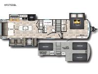 Hampton HP375DBL Floorplan Image