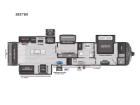 Montana 3857BR Floorplan