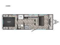 Fun Time 255RR Floorplan