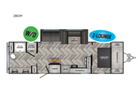 Fun Time 280JM Floorplan Image