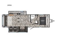 Fun Time 295SK Floorplan